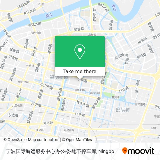 宁波国际航运服务中心办公楼-地下停车库 map