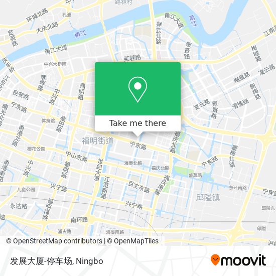 发展大厦-停车场 map