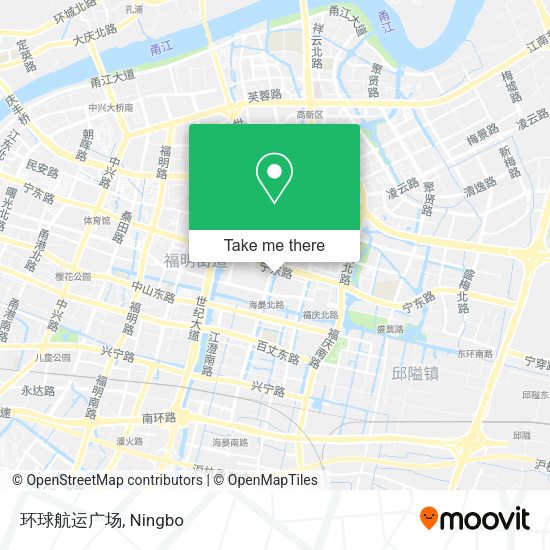 环球航运广场 map