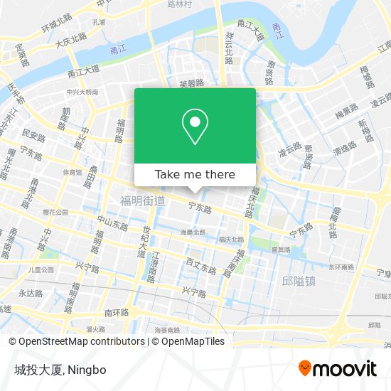 城投大厦 map