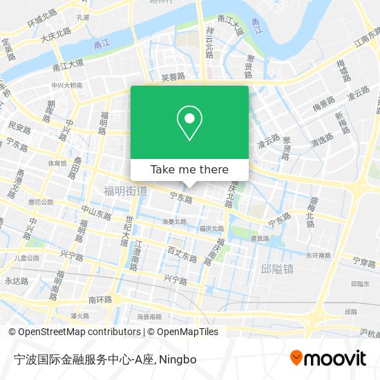 宁波国际金融服务中心-A座 map
