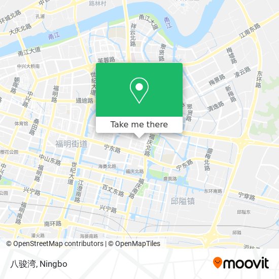八骏湾 map