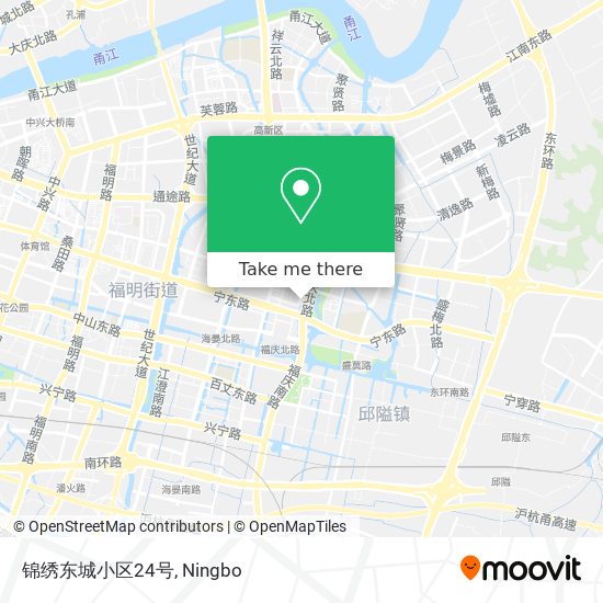 锦绣东城小区24号 map