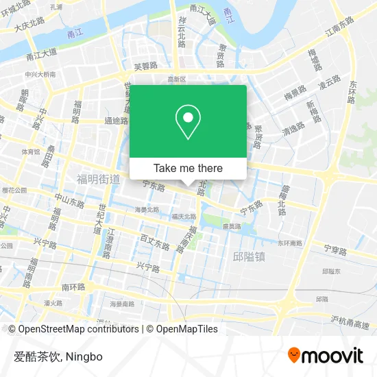 爱酷茶饮 map
