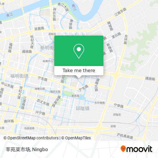 莘苑菜市场 map