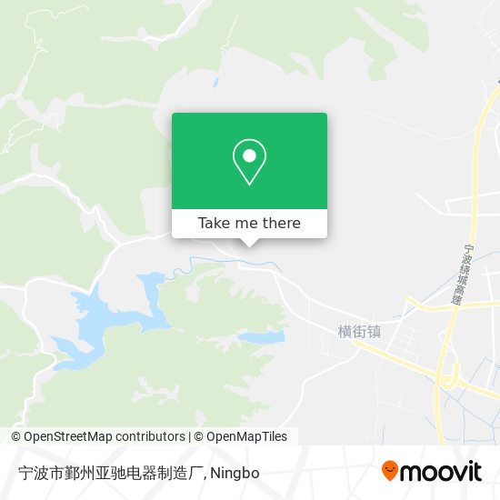 宁波市鄞州亚驰电器制造厂 map