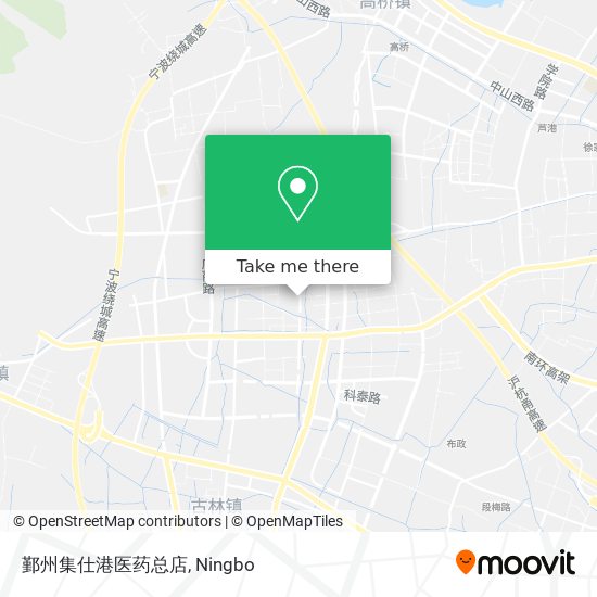 鄞州集仕港医药总店 map