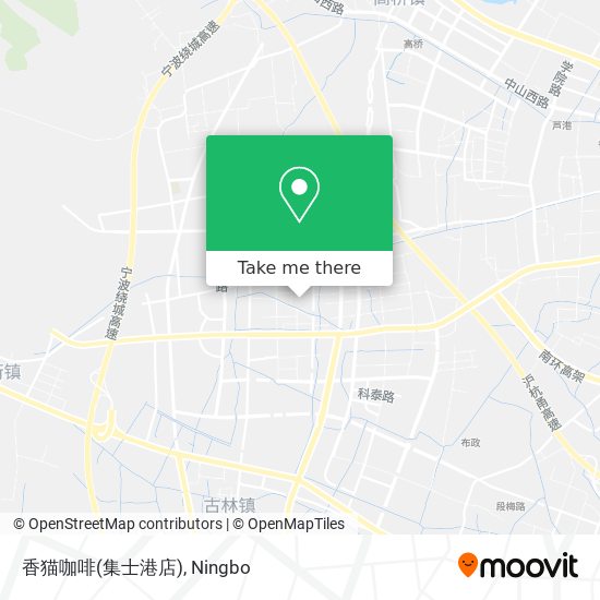 香猫咖啡(集士港店) map