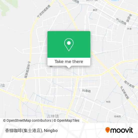香猫咖啡(集士港店) map