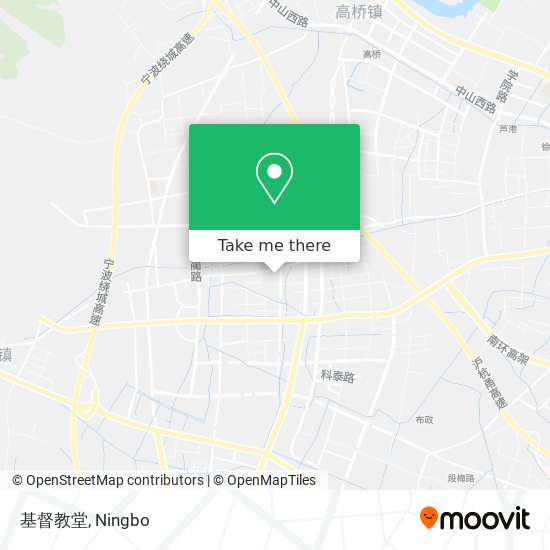 基督教堂 map