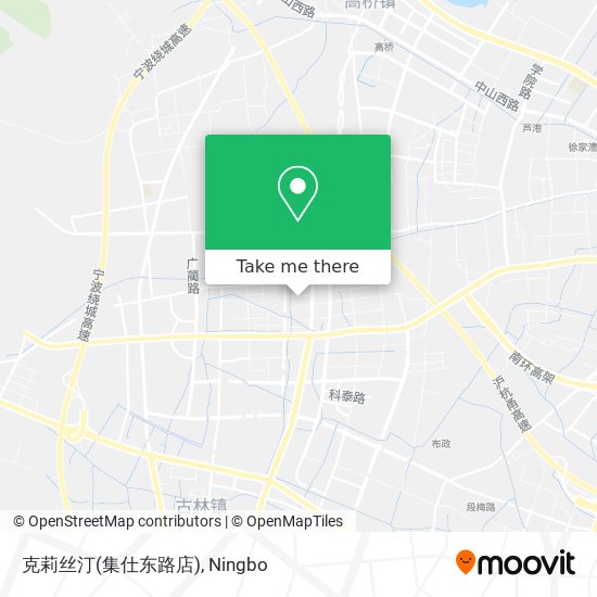 克莉丝汀(集仕东路店) map