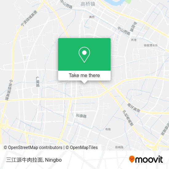 三江源牛肉拉面 map