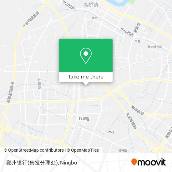 鄞州银行(集发分理处) map