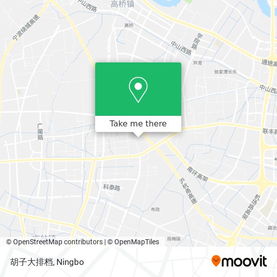 胡子大排档 map