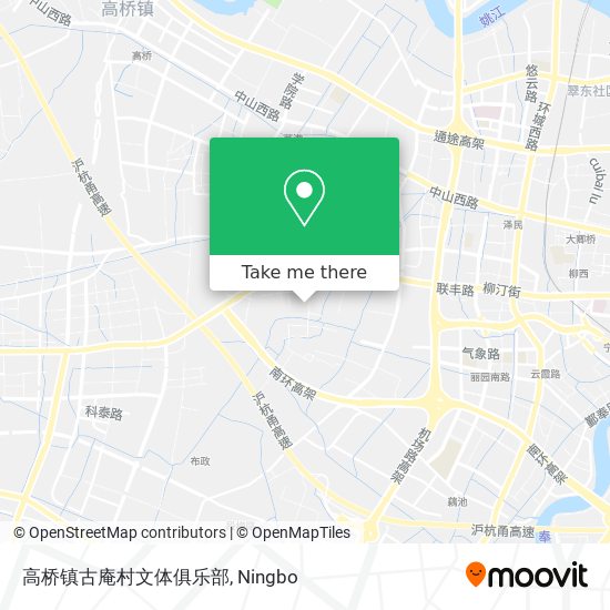 高桥镇古庵村文体俱乐部 map