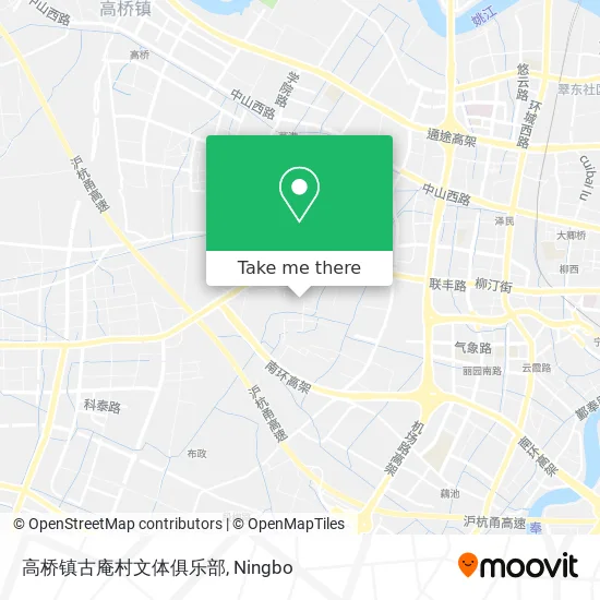 高桥镇古庵村文体俱乐部 map