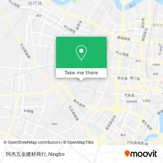 阿杰五金建材商行 map