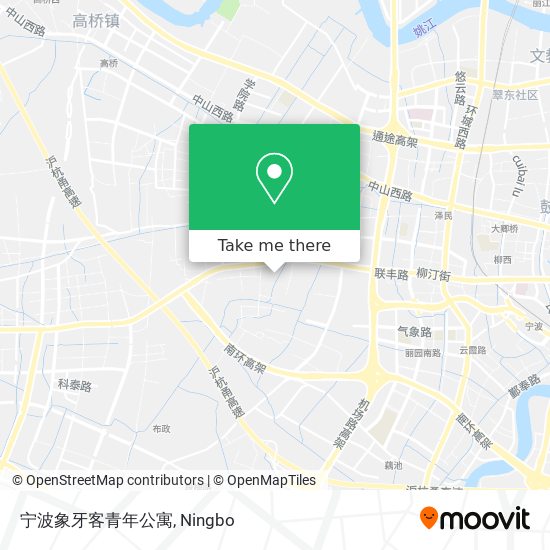 宁波象牙客青年公寓 map