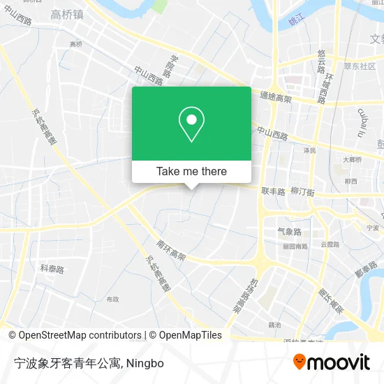 宁波象牙客青年公寓 map