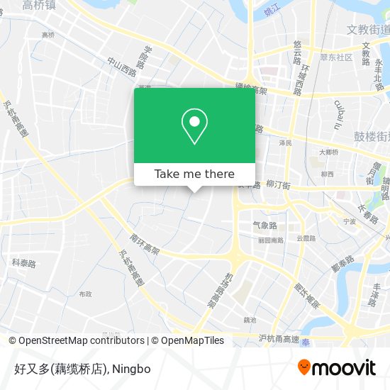 好又多(藕缆桥店) map