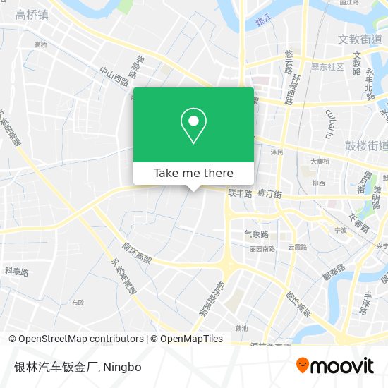银林汽车钣金厂 map