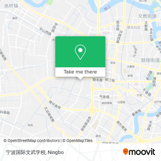 宁波国际文武学校 map