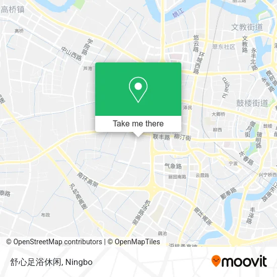 舒心足浴休闲 map