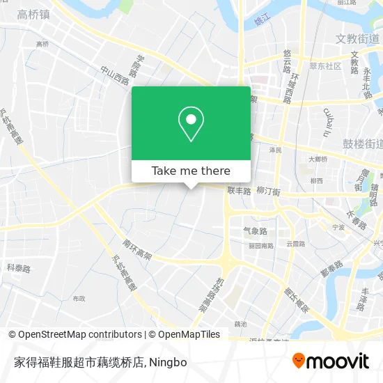家得福鞋服超市藕缆桥店 map
