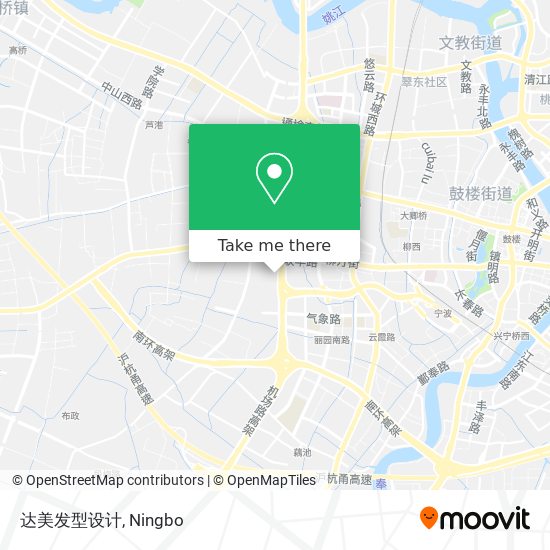 达美发型设计 map