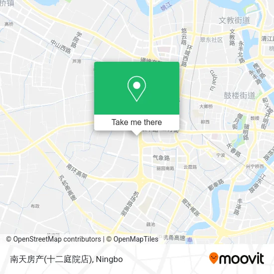 南天房产(十二庭院店) map