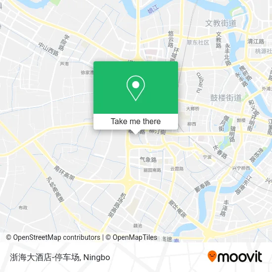 浙海大酒店-停车场 map