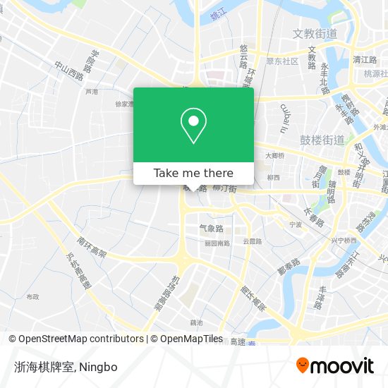 浙海棋牌室 map
