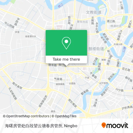 海曙房管处白段望云塘春房管所 map