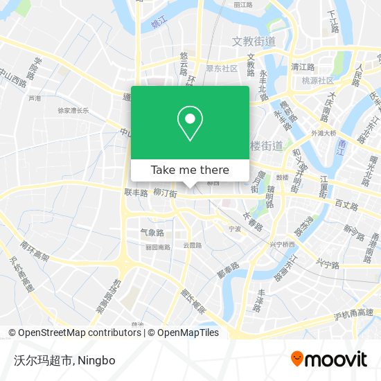 沃尔玛超市 map