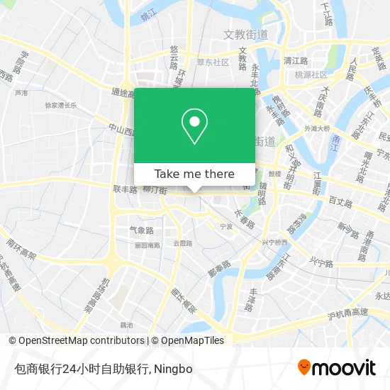 包商银行24小时自助银行 map