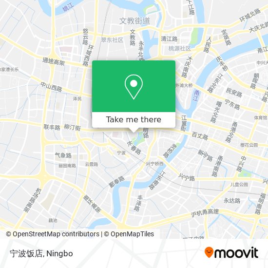 宁波饭店 map