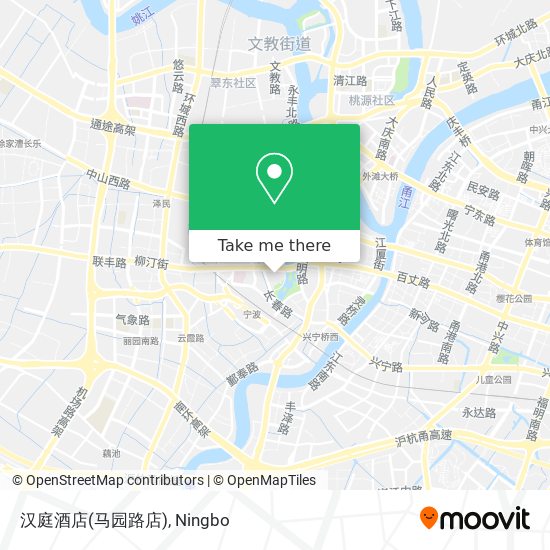 汉庭酒店(马园路店) map