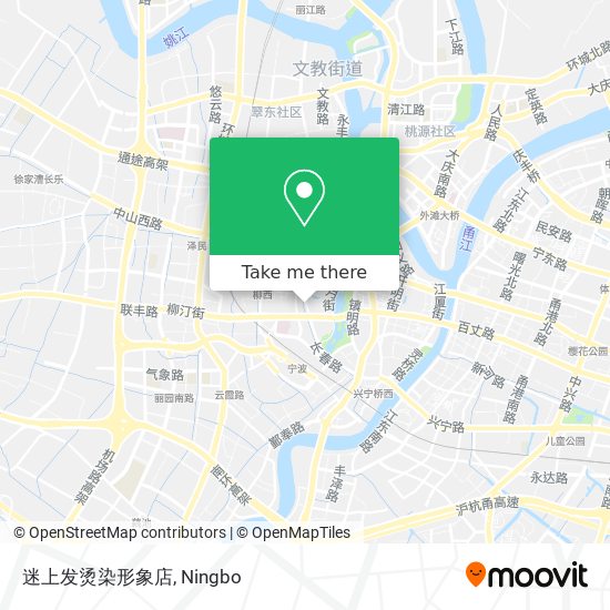 迷上发烫染形象店 map