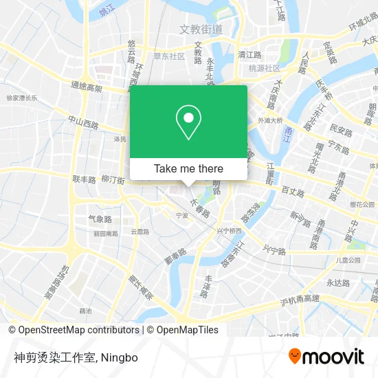 神剪烫染工作室 map
