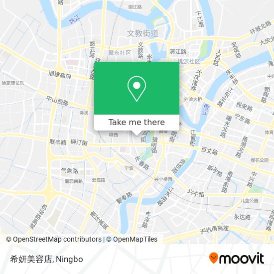 希妍美容店 map