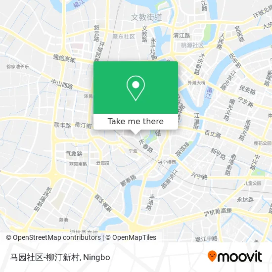 马园社区-柳汀新村 map