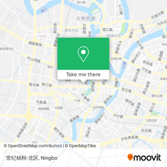 世纪锦秋-北区 map