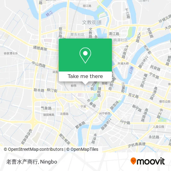 老曹水产商行 map