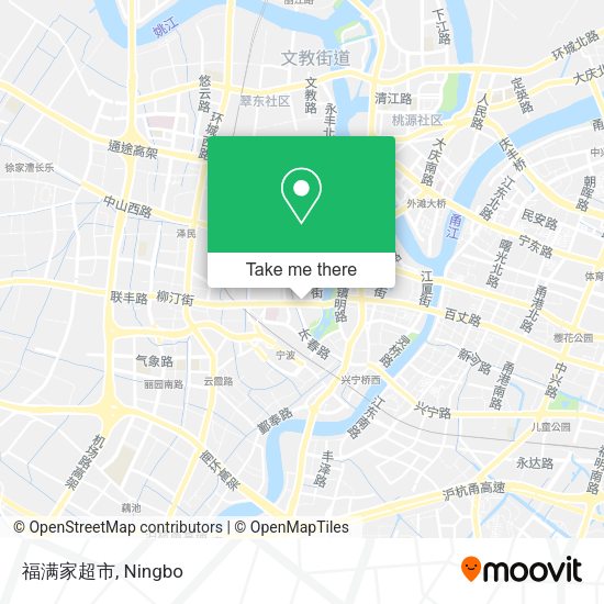 福满家超市 map