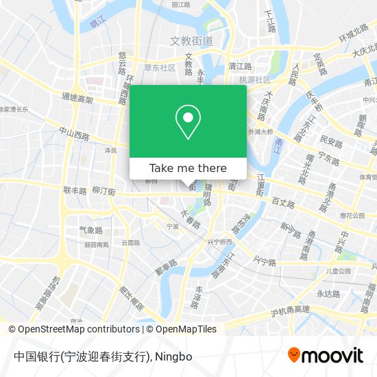中国银行(宁波迎春街支行) map
