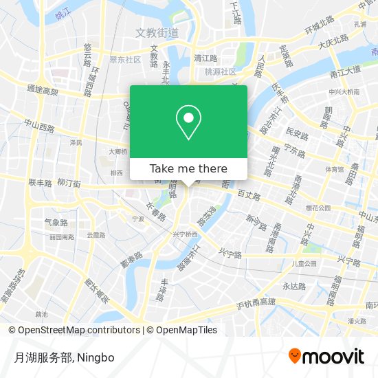月湖服务部 map