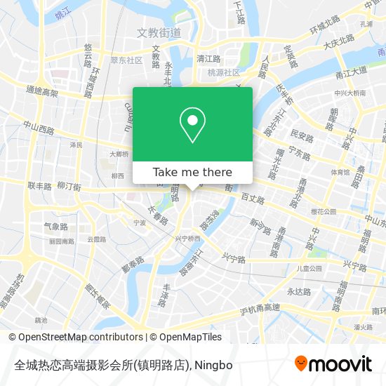 全城热恋高端摄影会所(镇明路店) map