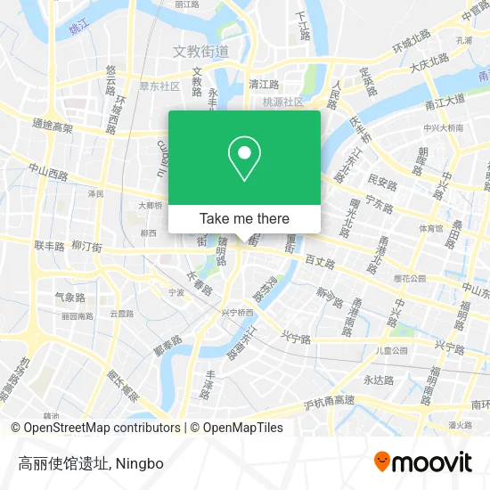 高丽使馆遗址 map