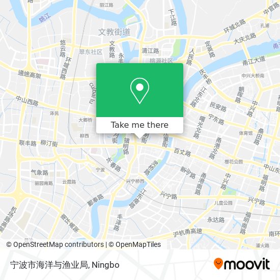 宁波市海洋与渔业局 map