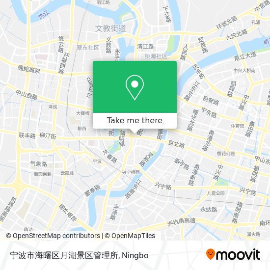 宁波市海曙区月湖景区管理所 map